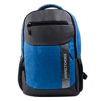 Esta es la imagen de mochila para laptop 15.6 pulgadas youth perfect choice azul