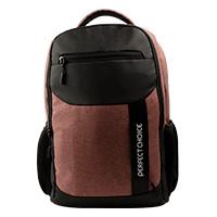 Esta es la imagen de mochila para laptop 15.6 pulgadas youth perfect choice terracota