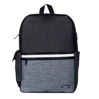Esta es la imagen de mochila backpack tech zone glad tz21lbp01-a 15.6 gris con conector usb