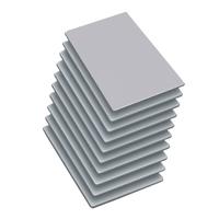 Esta es la imagen de paquete de 10 tarjetas mifare 13.56 mhz /saxxon / pvc / imprimible / sin folio