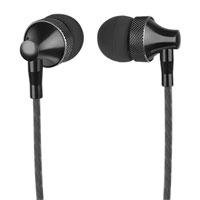 Esta es la imagen de audífonos in-ear con micrófono perfect choice stretto negro