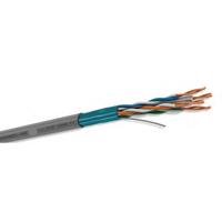 Esta es la imagen de bobina de cable condumex cat5e ftp blindaje cm 100% cobre solido 24 awg rollo 305 metros azul