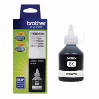 Esta es la imagen de botella de tinta brother negra bt6001bk de alto rendimiento de hasta 6000 pginas compatible con tinta continua brother