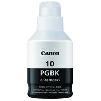 Esta es la imagen de botella de tinta canon gi-10pgbk negra