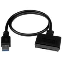 Esta es la imagen de cable adaptador usb 3.1 (10 gbps) a sata para unidades de disco - startech.com mod. usb312sat3cb