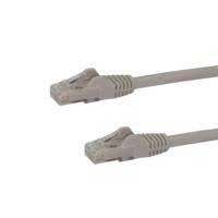 Esta es la imagen de cable de 10m de red gigabit cat6 ethernet rj45 sin enganche - cable patch snagless macho a macho - gris - startech.com mod. n6patc10mgr