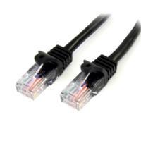 Esta es la imagen de cable de 10m negro de red cat5e ethernet rj45 sin enganches - latiguillo snagless - startech.com mod. 45pat10mbk