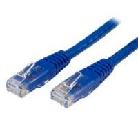 Esta es la imagen de cable de 91cm azul de red categoría cat6 utp rj45 gigabit ethernet certificado etl - patch moldeado - startech.com mod. c6patch3bl