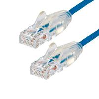 Esta es la imagen de cable de 91cm de red ethernet cat6 delgado sin enganches - cable de red snagless - azul - startech.com mod. n6pat3bls