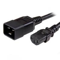 Esta es la imagen de cable de corriente de 1.8m de extension - c13 a c20 - 14awg - 15a 125v - de servicio pesado - cable de alimentacion - startech.com mod. pxtc13c20146