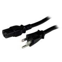 Esta es la imagen de cable de corriente de 2.4m de alimentación para computadora - servicio pesado - 14awg - nema 5-15p a c15 - 15a 125v - startech.com mod. pxt515c158