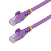 Esta es la imagen de cable de red de 1.8m purpura cat6 utp ethernet gigabit rj45 sin enganches - startech.com mod. n6patch6pl