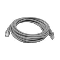 Esta es la imagen de cable de red utp cat5e ghia 100cobre gris rj45 3m 9 pies patch cord