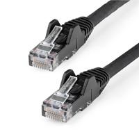 Esta es la imagen de cable ethernet cat 6 de 50 cm - lszh - cable de red patch cat6 utp rj45 poe de 100w 10 gbe sin enganches negro