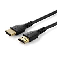 Esta es la imagen de cable hdmi de 2m con ethernet de alta velocidad - 4k 60hz - cable hdmi 2.0 premium - para uso en pantallas o tvs - startech.com mod. rhdmm2mp