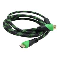 Esta es la imagen de cable hdmi ghia 2 mts reforzado para uso rudo cobre 4k a 24hz ethernet bolsa