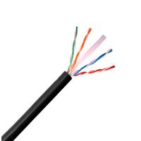 Esta es la imagen de cable utp saxxon 100 cobre / categoria 6 / color negro / exterior / 305 m / awg 23 / 4 pares / fluke test / ul/