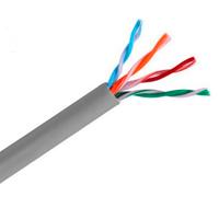 Esta es la imagen de cable utp saxxon gris categoria 5e/ cca / bobina 100 mts/ 4 pares / cert iso9001/ ul 444 / rohs / ansi/tia/eia-568b