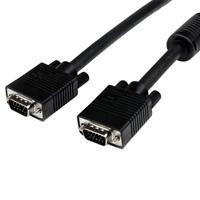 Esta es la imagen de cable vga de 2m para monitor de computadora - hd15 macho a macho - negro - startech.com mod. mxtmmhq2m