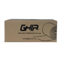 Esta es la imagen de caja rollo papel termico ghia 57x40 mm /50 piezas /para impresoras de 58mm // reaccion negro