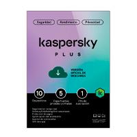 Esta es la imagen de esd kaspersky plus (internet security) / 10 dispositivos / 5 cuentas kpm / 1 año