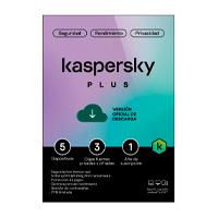 Esta es la imagen de esd kaspersky plus (internet security) / 5 dispositivos / 3 cuentas kpm / 1 año
