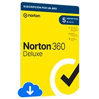 Esta es la imagen de esd norton 360 deluxe / total security/ 5 dispositivos/ 1 año/ descarga digital