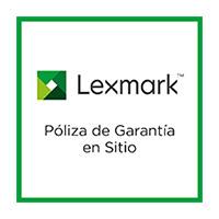 Esta es la imagen de extension de garantia  electronica lexmark  por 1 año en sitio para modelo mx711