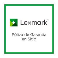 Esta es la imagen de extension de garantia lexmark por 1 año en sitio