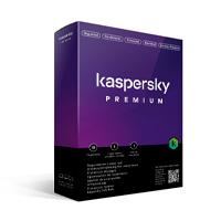 Esta es la imagen de kaspersky premium (total security) / 10 dispositivos / 1 año / caja