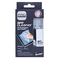 Esta es la imagen de kit de limpieza app cleaner para tabletas y telefonos celulares silimex