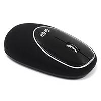 Esta es la imagen de mouse ergonomico de memory foam ghia negro/negro / inalambrico/1000 dpi