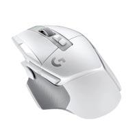 Esta es la imagen de mouse gaming logitech g502 x lightspeed blanco inalambrico lightforce con bateria recargable
