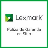 Esta es la imagen de poliza de garantia lexmark 2364191 por 2 años en sitio