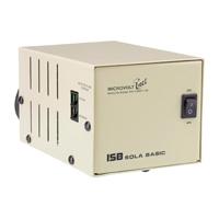 Esta es la imagen de regulador sola basic isb microvolt 1000va / 750 watts  120volts / 4 cont. 3 años de garantia