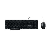Esta es la imagen de teclado antiderrames / mouse optico alambrico perfect choice usb negro