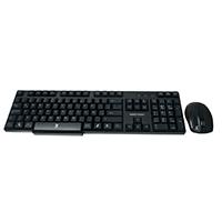 Esta es la imagen de teclado antiderrames / mouse optico inalambrico usb perfect choice negro