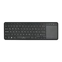 Esta es la imagen de teclado inalambrico con touch pad perfect choice negro
