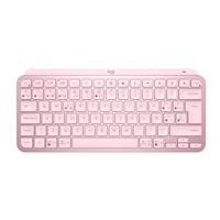 Esta es la imagen de teclado logitech mx keys mini rose iluminado master series inalambrico bolt bluetooth usb-c usb