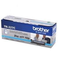 Esta es la imagen de toner brother tn227c cian compatible con mfcl3710cw alto rendimiento hasta 2