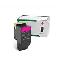 Esta es la imagen de toner laser lexmark / color magenta / extra alto rendimiento / 78c4xm0 / hasta 5