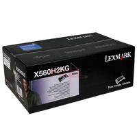Esta es la imagen de toner laser lexmark color negro/ alto rendimiento / x560h2kg / hasta 10