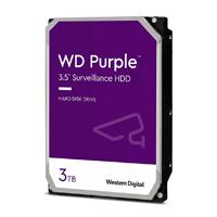 Esta es la imagen de disco duro interno wd purple 3tb 3.5 escritorio sata3 6gb/s 256mb 5400rpm 24x7 dvr nvr 1-8 bahias 1-64 camaras wd33purz