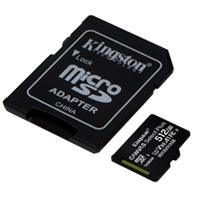 Esta es la imagen de memoria kingston micro sd canvas select plus 512gb uhs-i clase 10 c/adaptador (sdcs2/512gb)