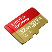 Esta es la imagen de memoria sandisk micro sdhc 32gb extreme 100mb/s 4k clase 10 a1 v30 c/adaptador sdsqxaf-032g-gn6ma