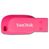 Esta es la imagen de memoria sandisk 16gb usb 2.0 cruzer blade z50 electric pink sdcz50c-016g-b35pe