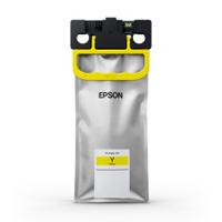 Esta es la imagen de bolsa de tinta epson modelo t01d amarillo