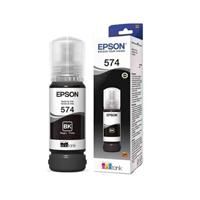 Esta es la imagen de botella de tinta epson modelo t574 negro para l8050