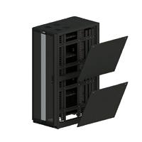 Esta es la imagen de gabinete data center equipado