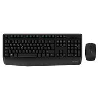 Esta es la imagen de kit acteck combo creator plus mk465 / teclado y mouse / inalambrico / receptor usb / 105 teclas / optico / 1200 dpi / negro / ac-936354